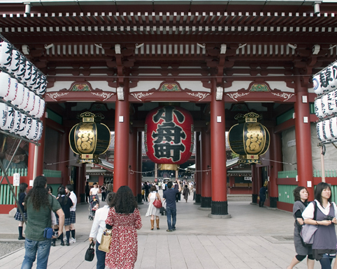 Sensoji Temple Entrance Gate