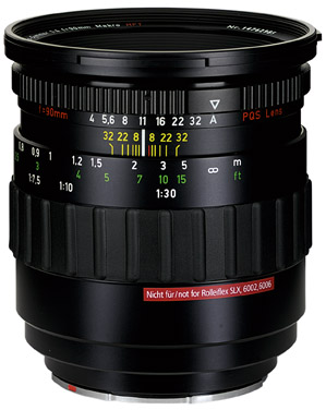 Schneider Apo-Symmar 90 mm f/4 Macro HFT PQS lens