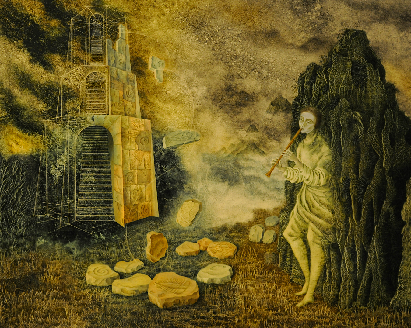 El flautista - Remedios Varo