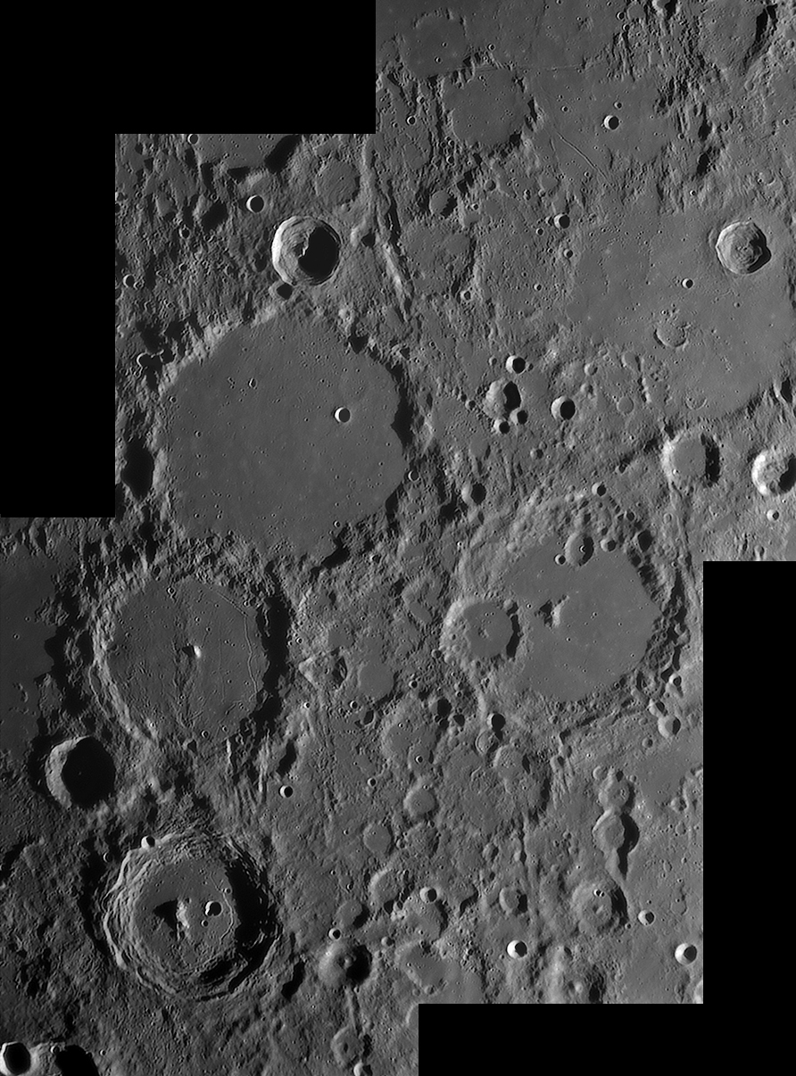 Ptolemaeus - Arzachel Mosaic Udate: 2007/01/27 Utime: 01:50 - 02:12