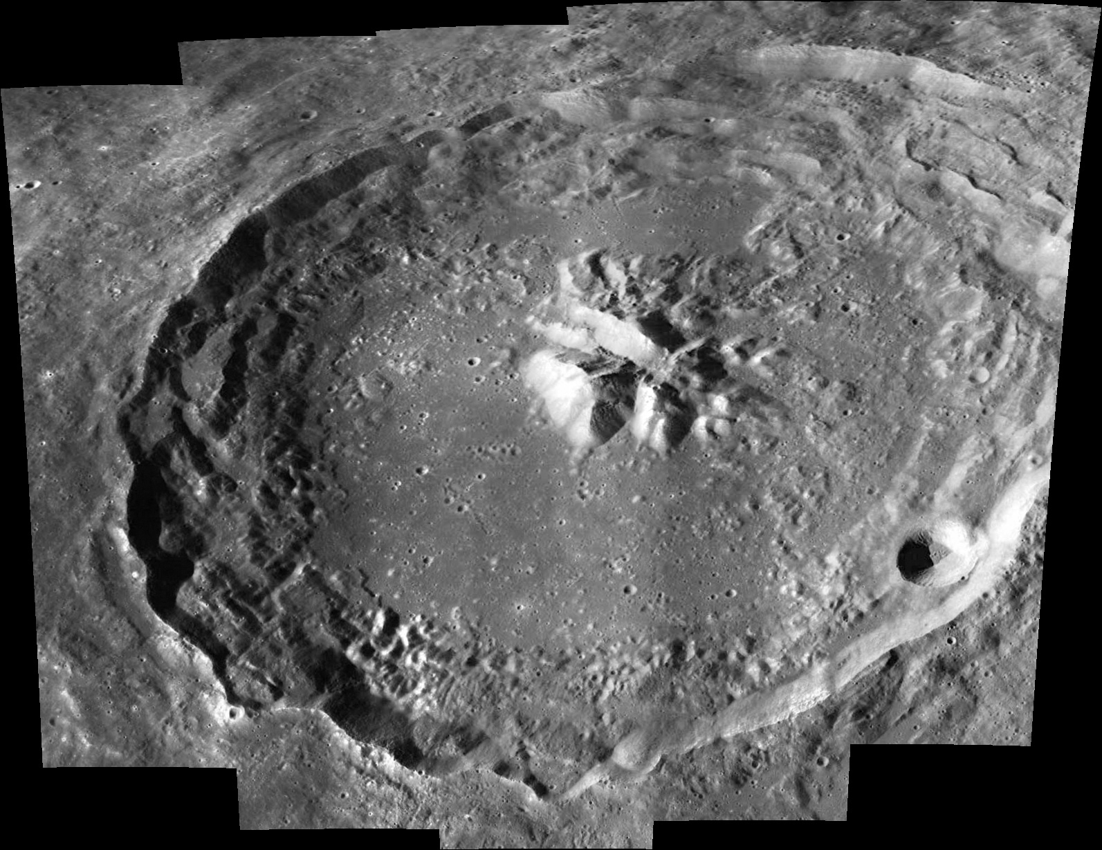 Apollo Panoramic Camera Image of Theophilus