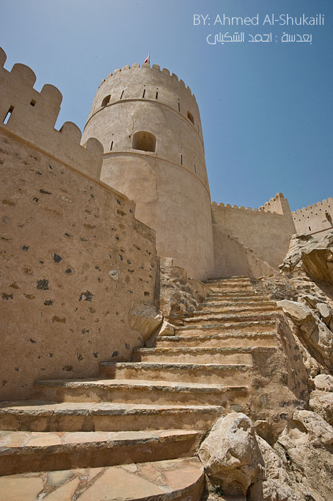 Nakhal Fort - Up to the tower