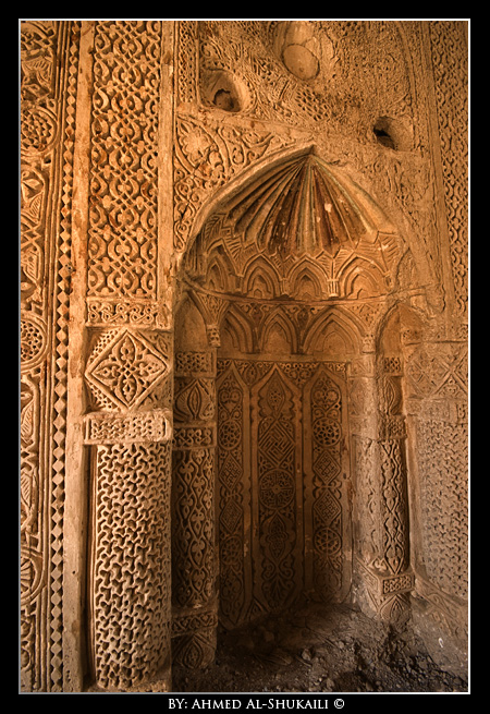 Mehrab from an old mosque - Nizwa