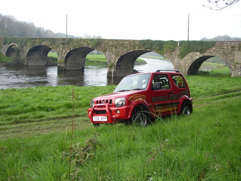 jimny at bridge ireland.JPG