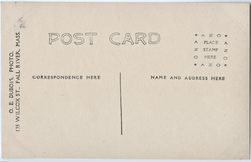 Horseneck. Westport. Mass. 1102 copy B reverse
