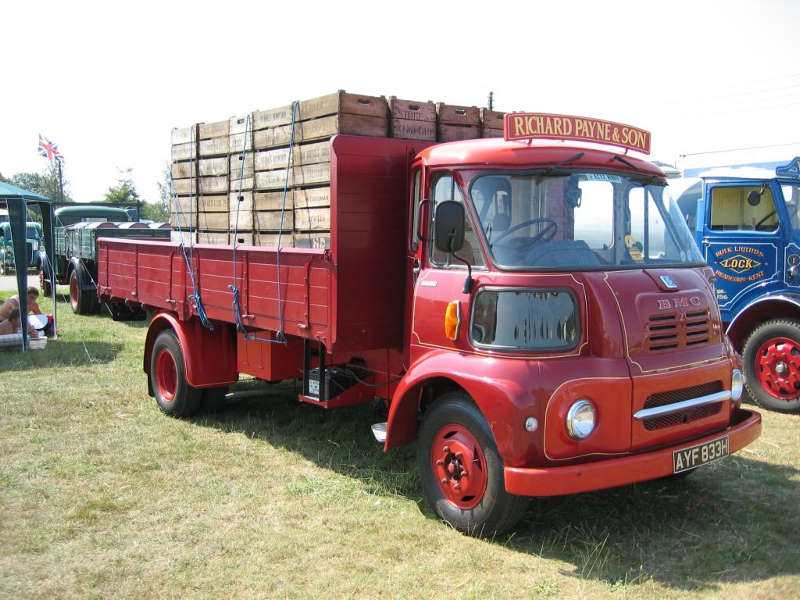 Drop-side Lorry