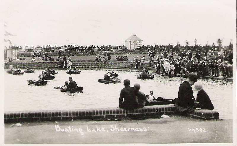 Boating pond