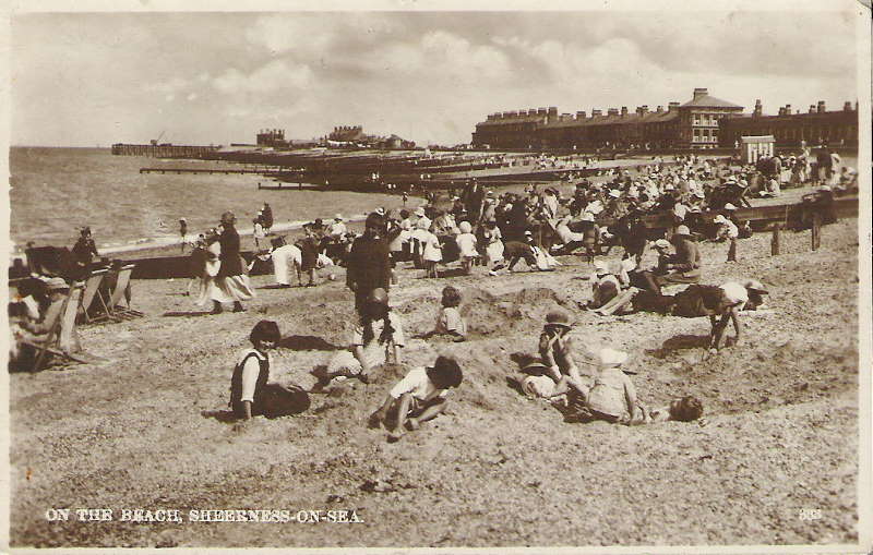 On the beach
