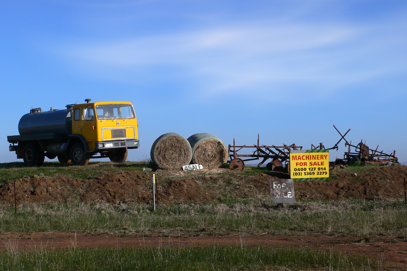 Farmers selling to survive