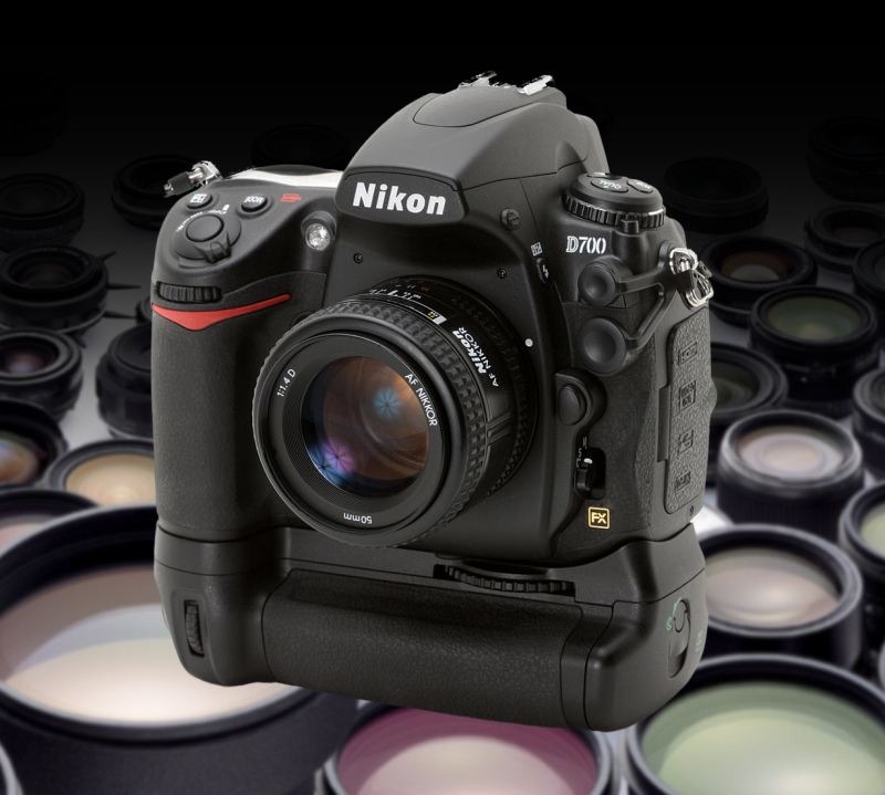 Nikon D700 with MB-D10 Grip