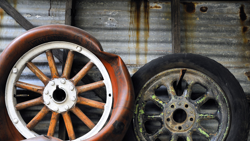 Old wheels