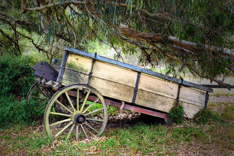 Broken wagon ~