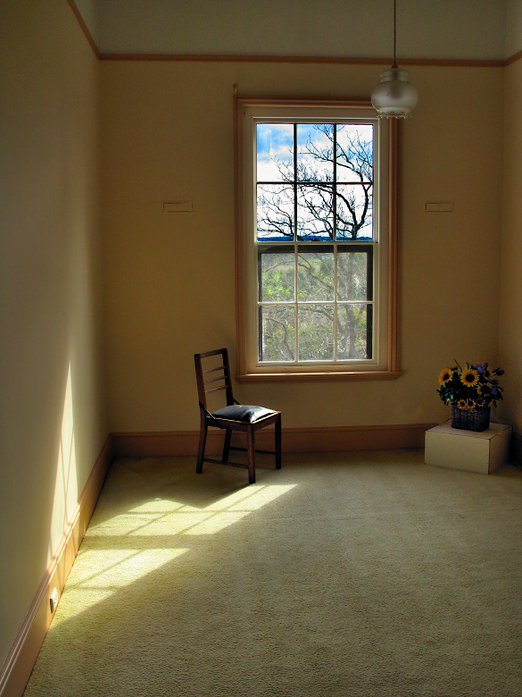 Chair by the window