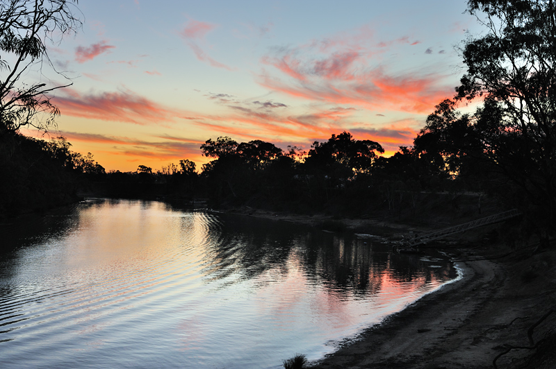 River Sunset