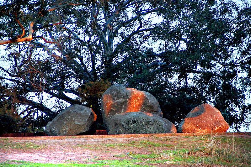 Rustic rocks