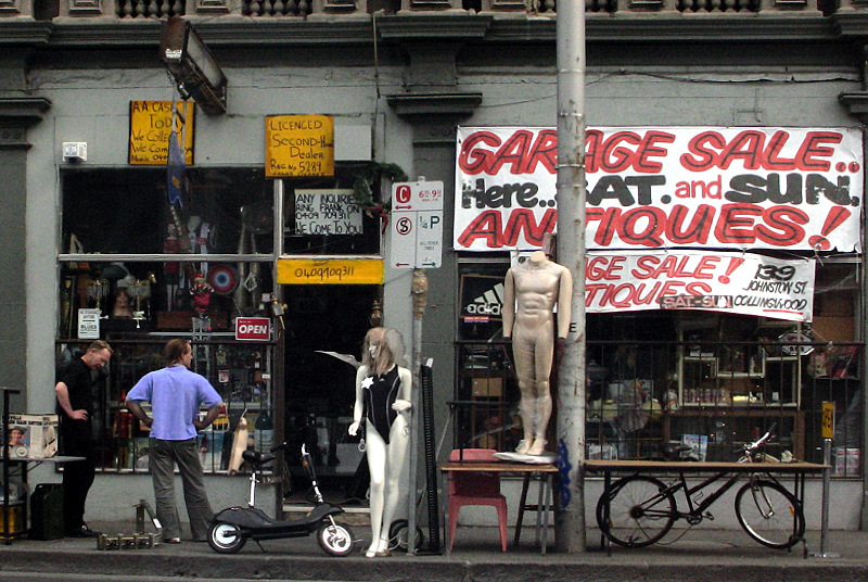 Second hand shop