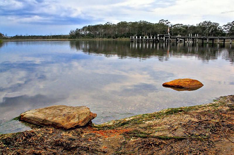 stones in the lake ~