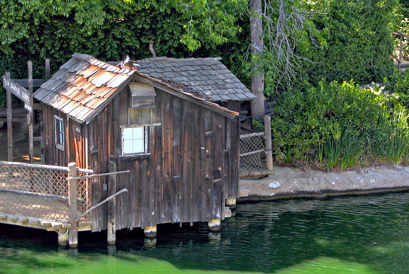 River shack
