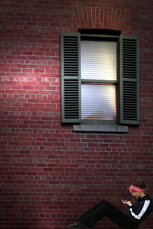 Under the window