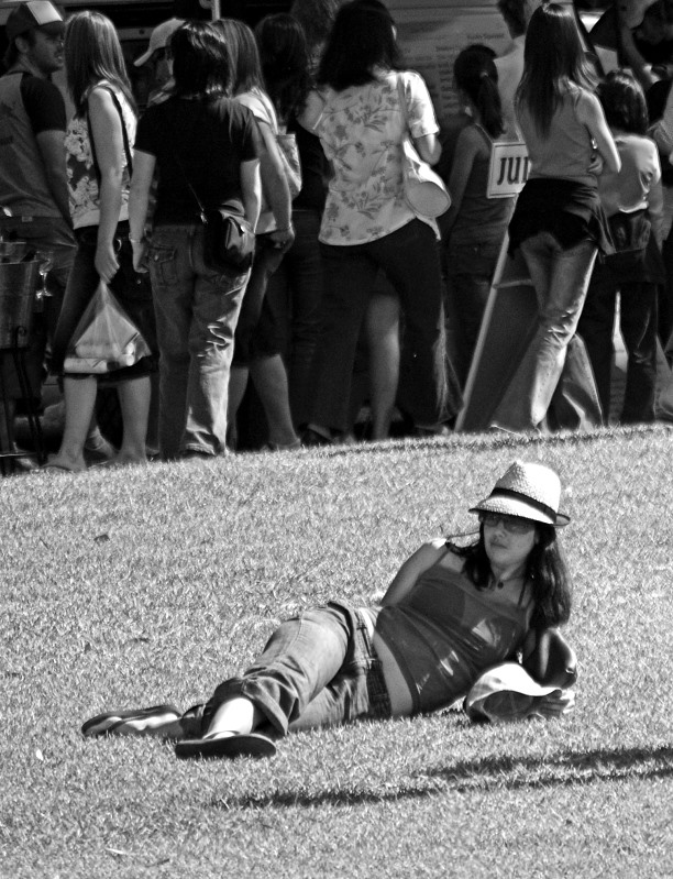 Away from the crowd