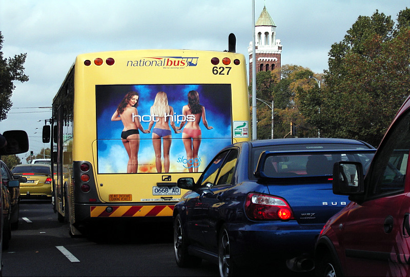 Bums on a bus