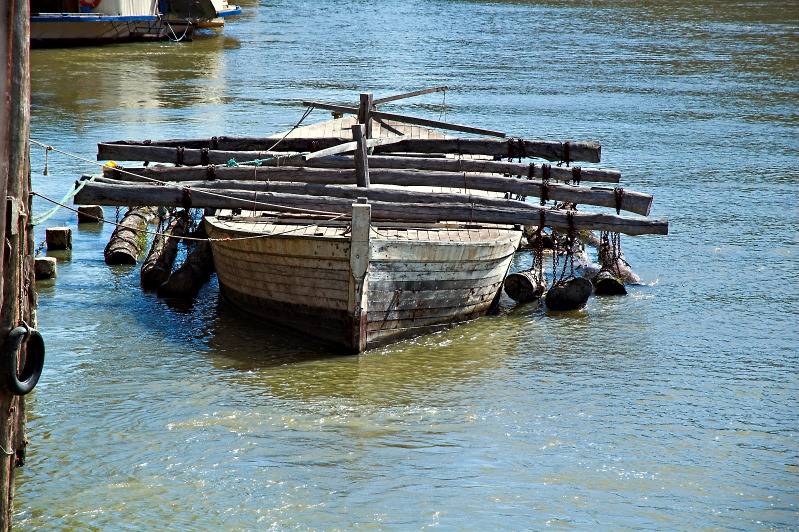 Old barge