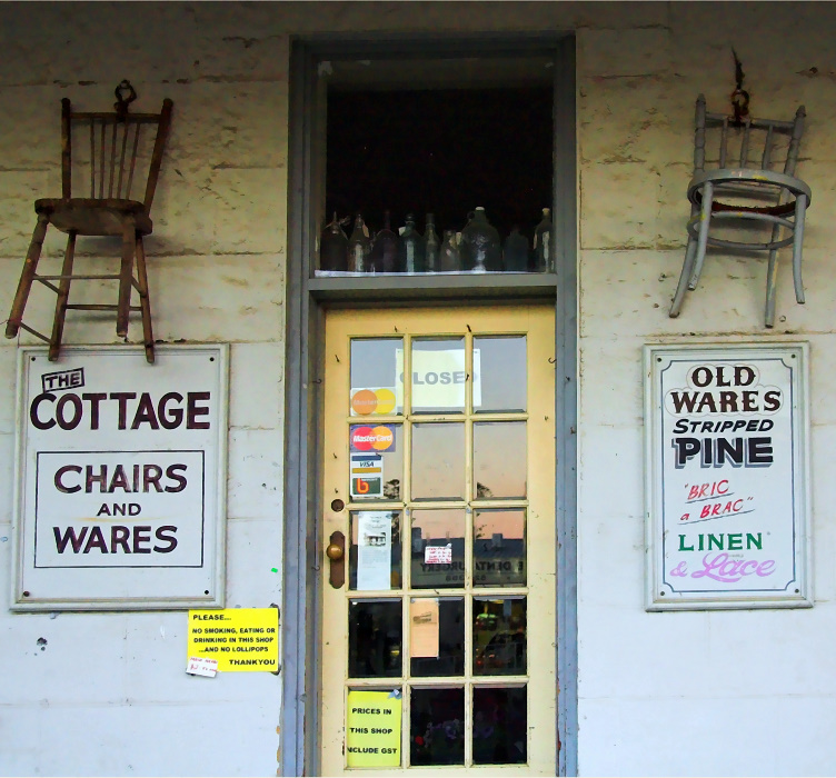 Shopfront in Queenscliff