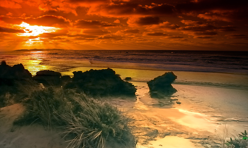 Point Lonsdale at sunrise