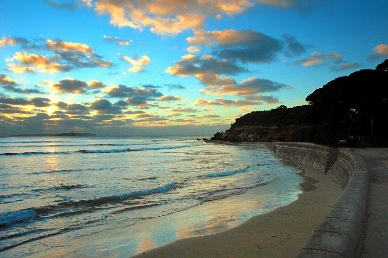 Beach at dawn