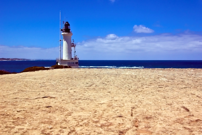 Lighthouse view from bunker