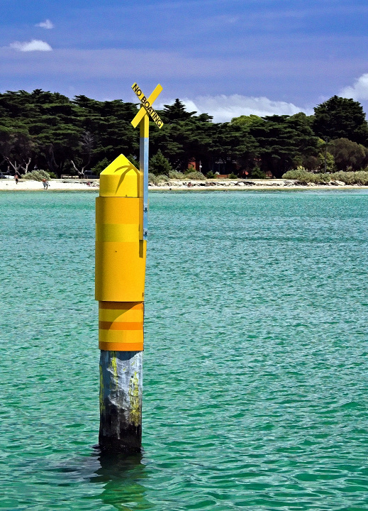 Marker - Portarlington beach