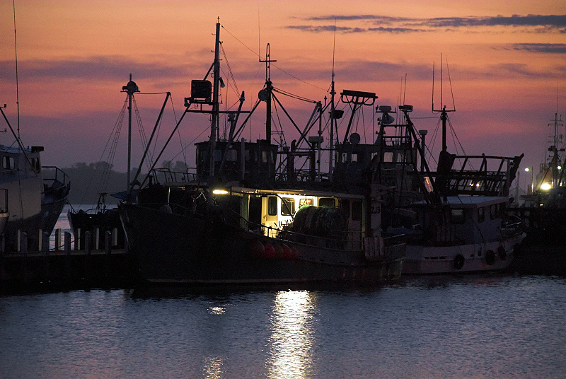 Light on the ship