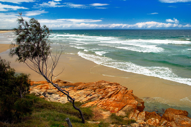 Coolum coastline