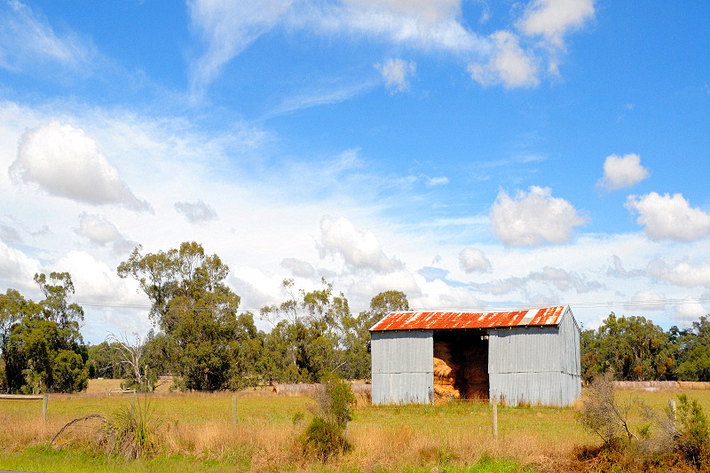 Hay barn