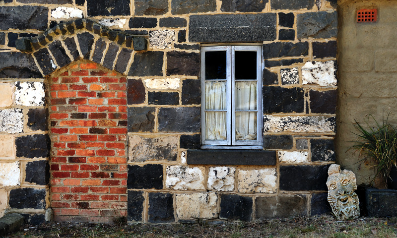 Bricked up door