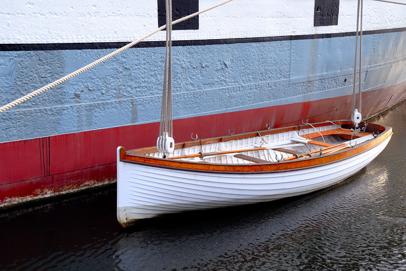 Life boat at the ready