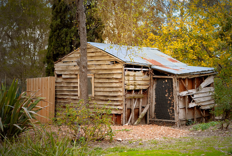 Weathered and retired