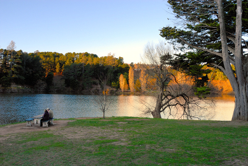 Couple by Daylesford Lake
