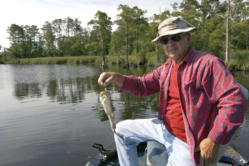 Dad and his mediocre catfish