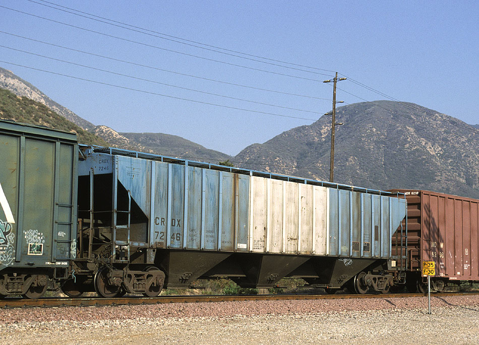 CRDX 7246, Pullman-Standard 4750 CuFt Covered Hopper (ex-ADM car)