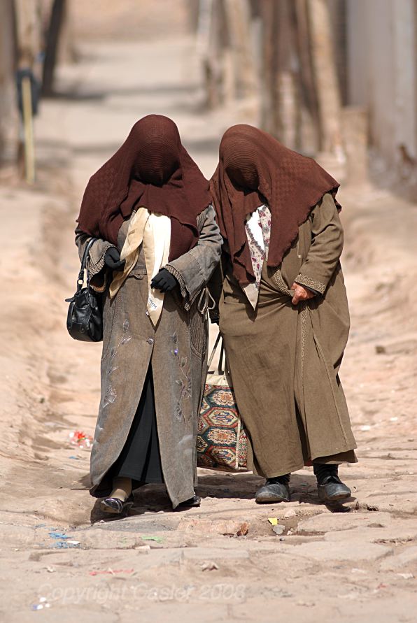 Two Veiled Women