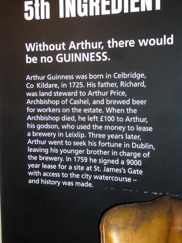The Guinness Storehouse 6