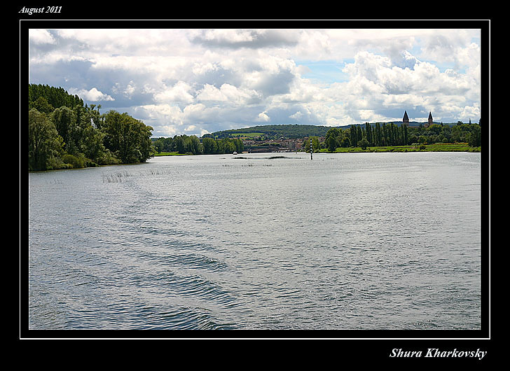 Saone River, Burgundy, France