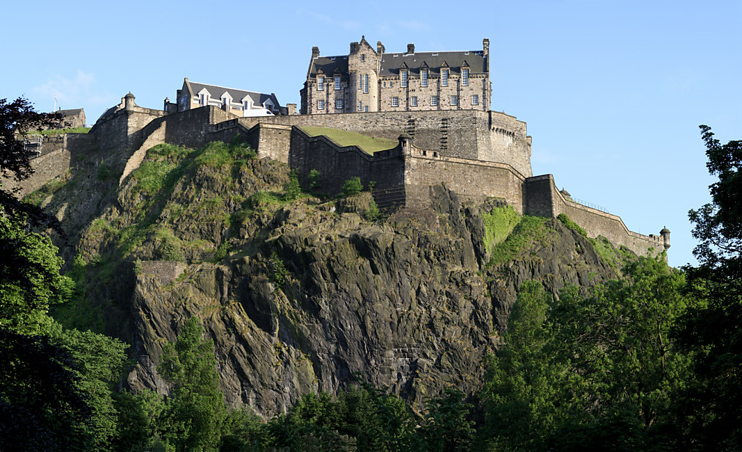 Edinburgh Castle, Panorama