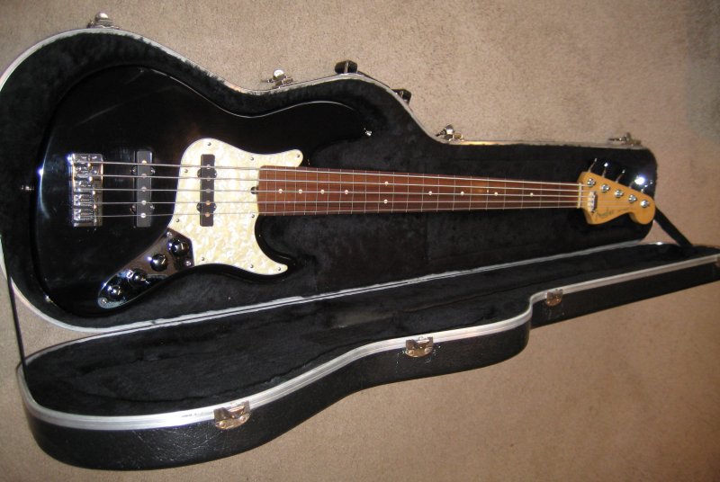 USA Jazz Deluxe V fretless