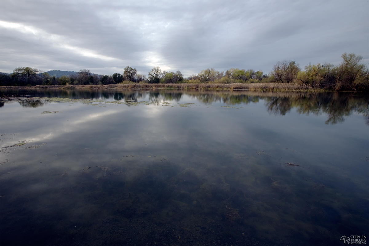 Clouds Over Lake Solano