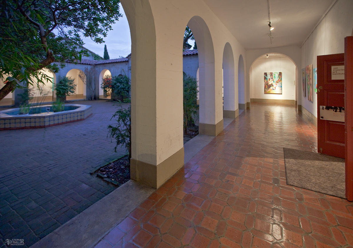 Diego Rivera Gallery  entrance and patio