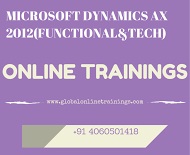Microsoft dynamics AX-2012Online Training