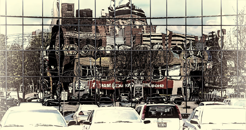Distorted reflections 