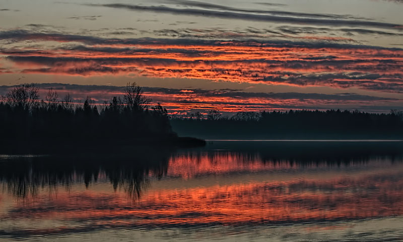 Dawn on Guelph Lake 